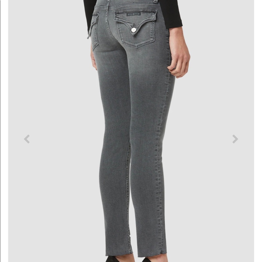 COPY - HUDSON Collin Mid-Rise Skinny Jean SIZE 28 grey